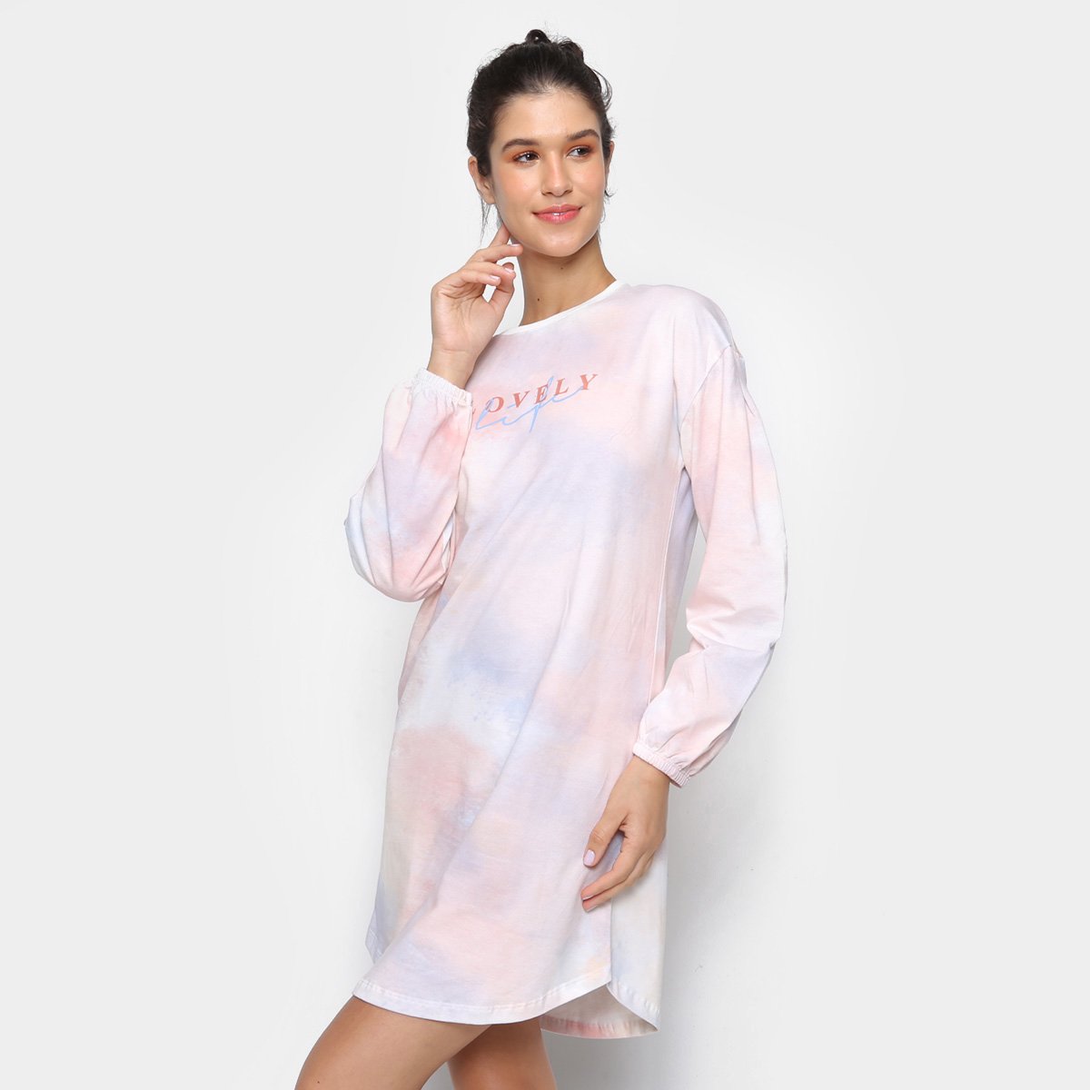 Camisola Cor Com Amor Moletinho Manga Longa Lovely