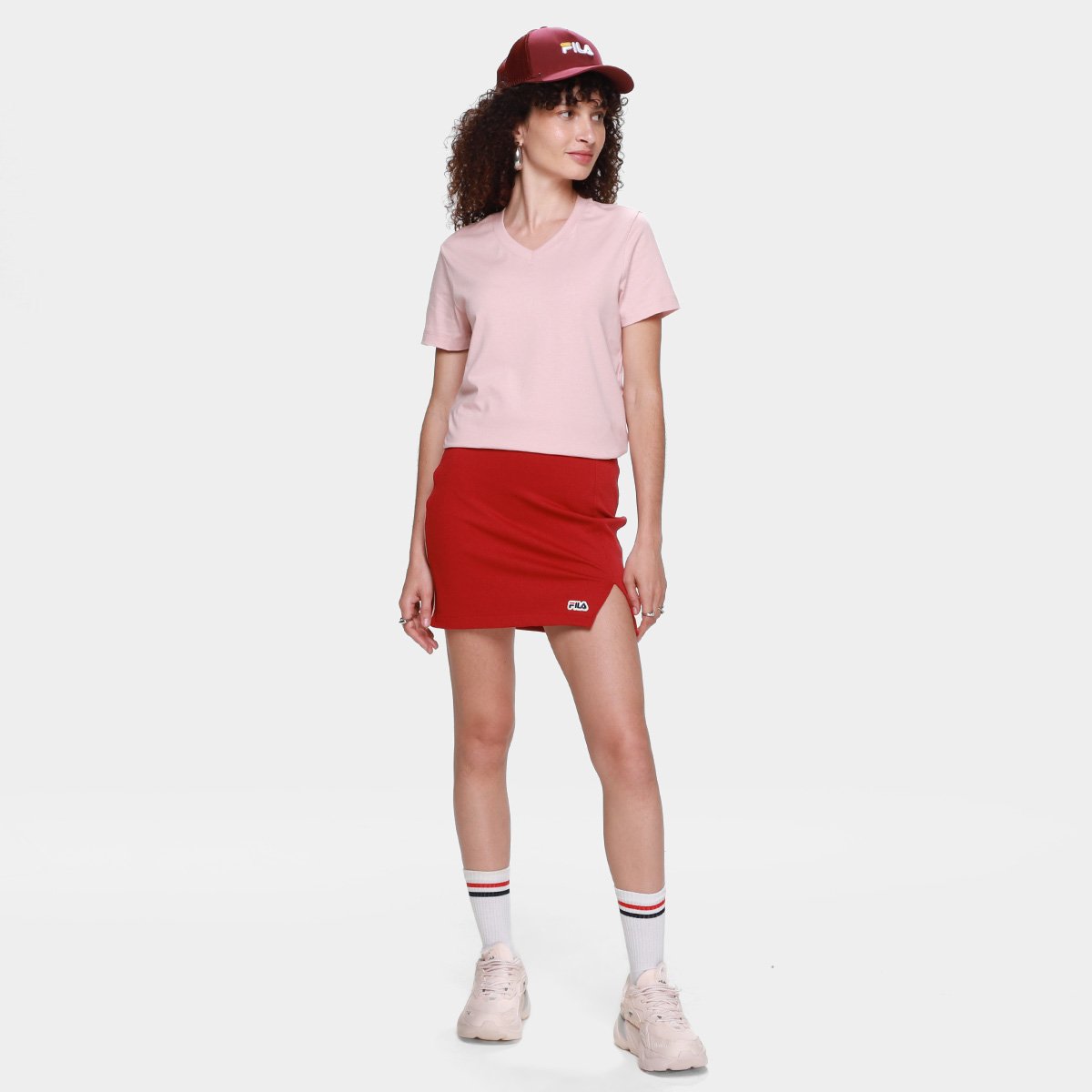 Camiseta Fila Basic Feminina - Tam: P - 3