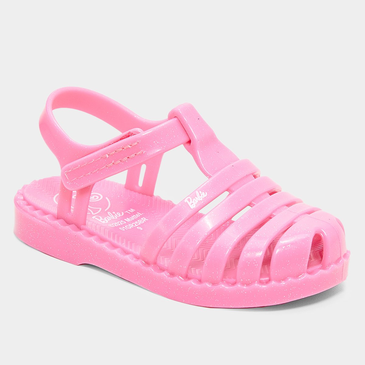 Sandália Bebê Grendene Barbie Due Menina - Tam: 21 - 1