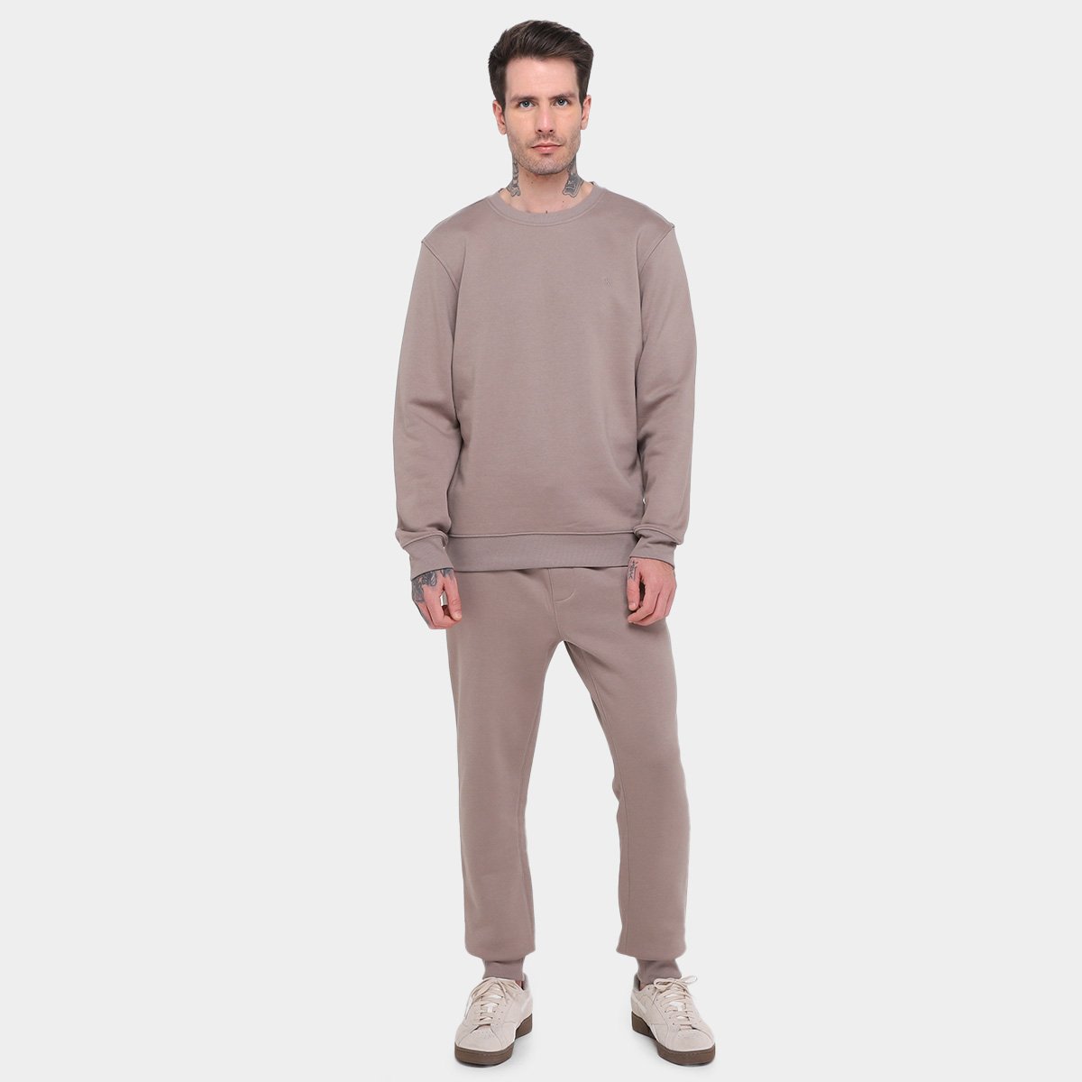 Calça Moletom Calvin Klein Bordado Masculina - Tam: P - 3