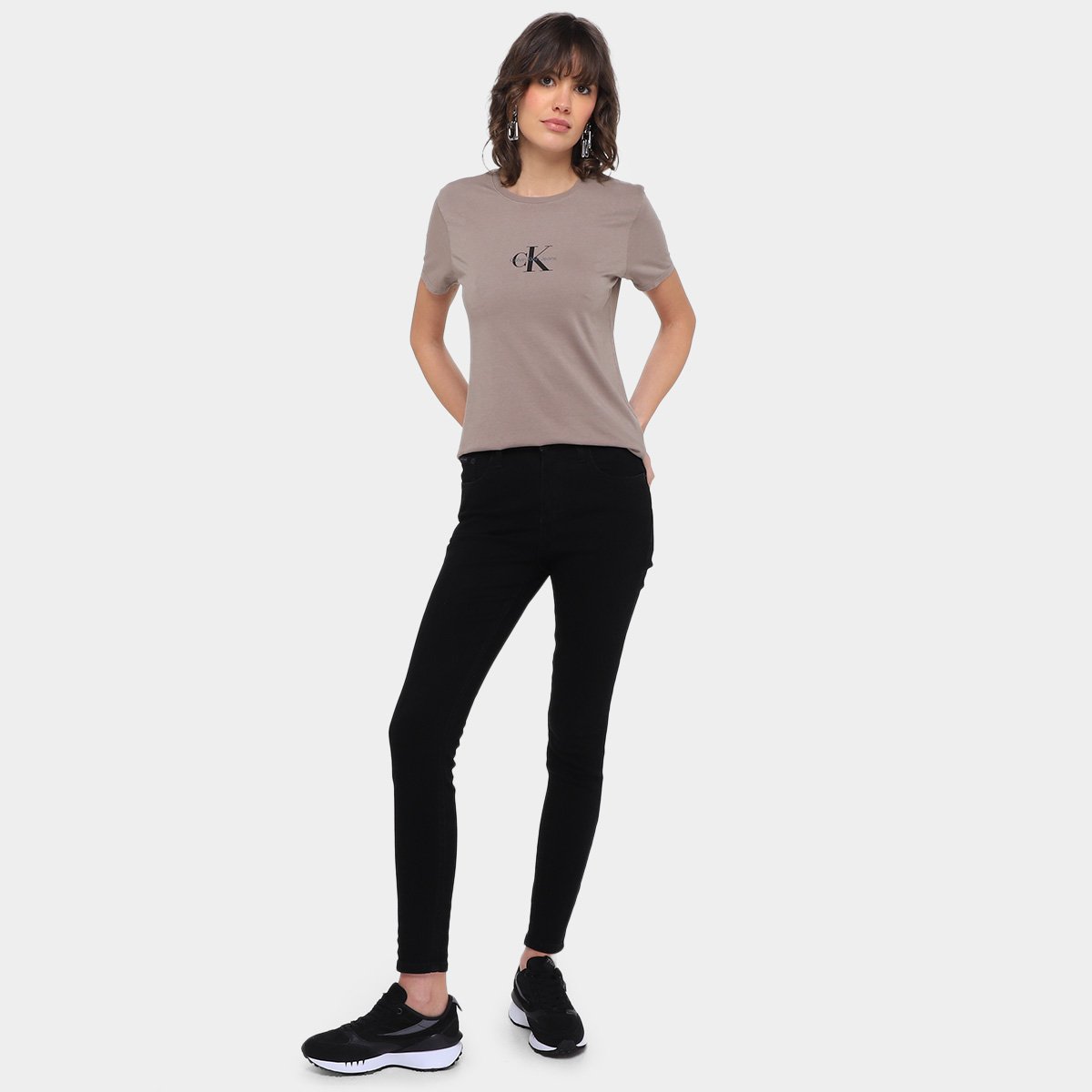 Camiseta Calvin Klein Reissue Feminina - Tam: M - 3
