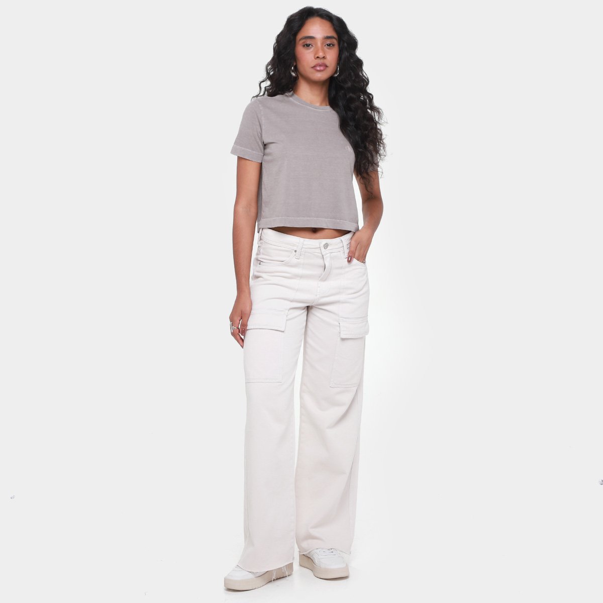 Camiseta Calvin Klein Feminina - Tam: M - 3