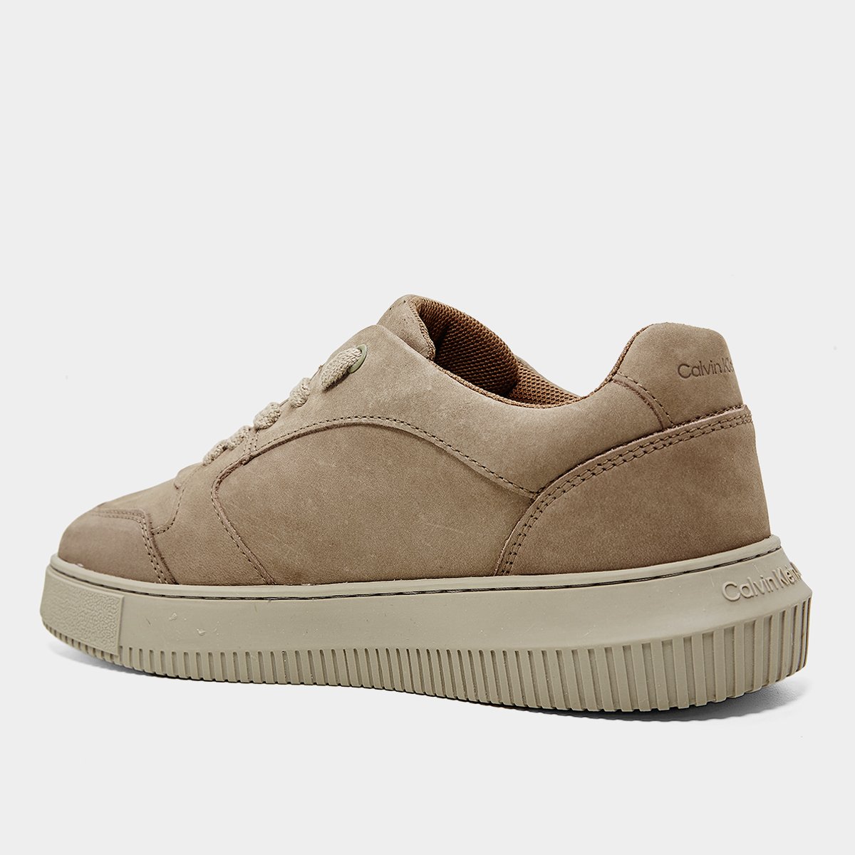 Tênis Couro Calvin Klein Chunky Feminino - Tam: 34 - 1