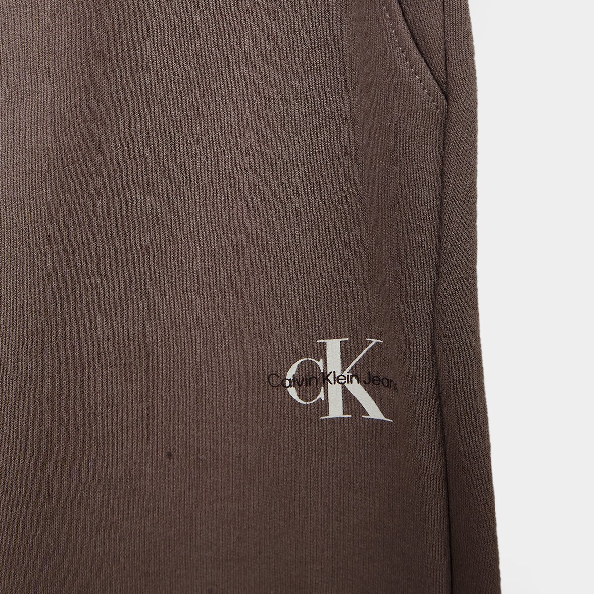 Calça Moletom Infantil Calvin Klein Logo Reissue Menino - Tam: 14A - 1