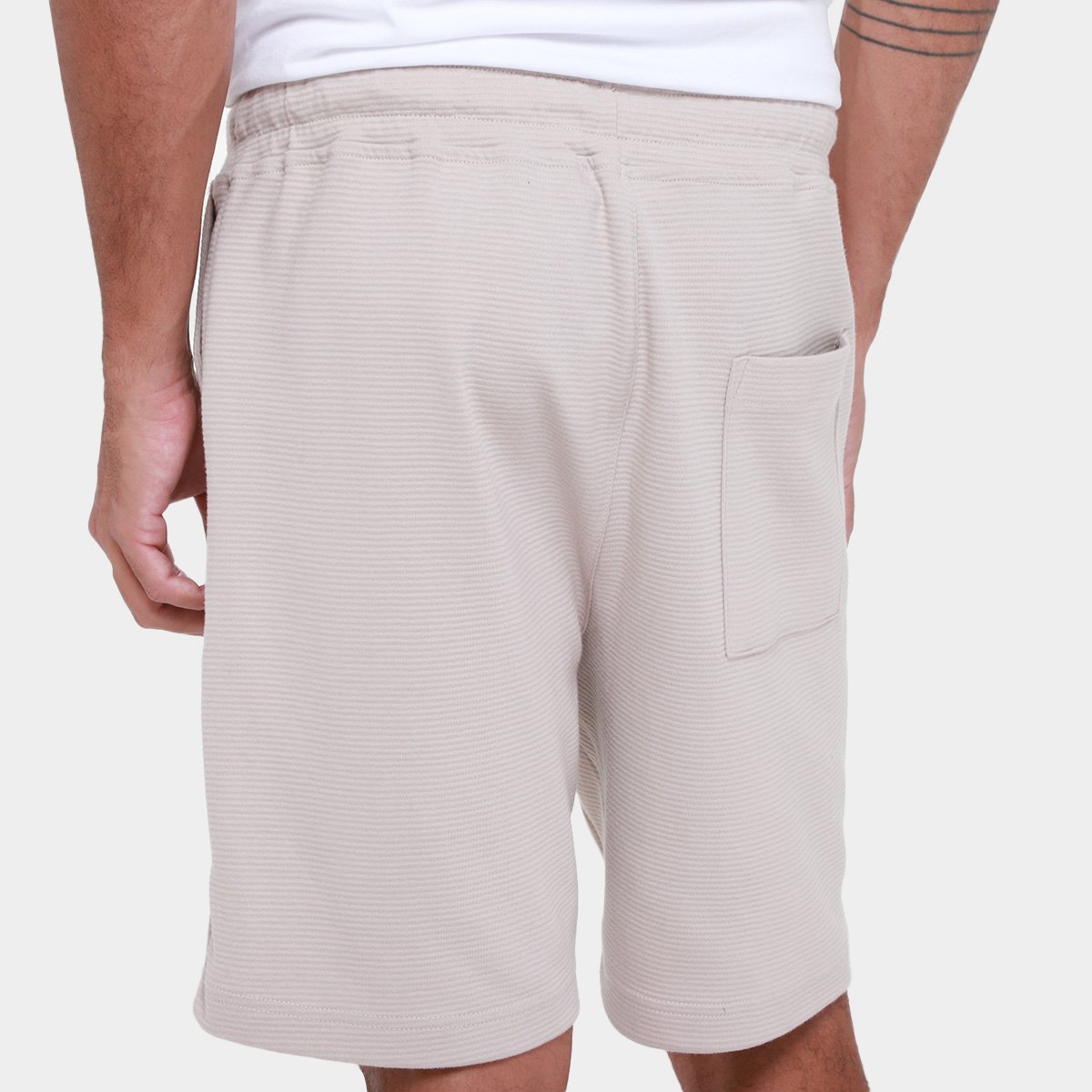 Bermuda Calvin Klein Suedine Soft Lounge Masculina - Tam: M - 1