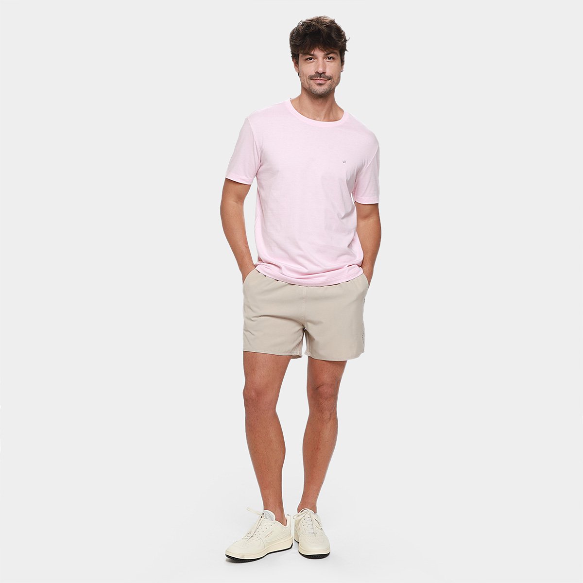 Camiseta Calvin Klein Casual Masculina - Tam: P - 3