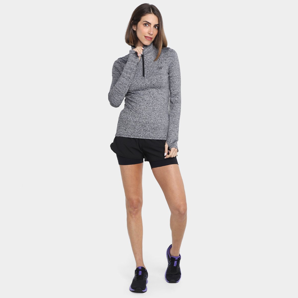 Blusa New Balance Sport Essentials Feminina - Tam: M - 3
