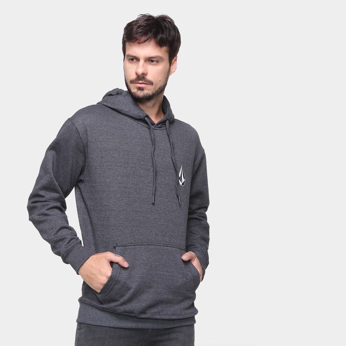Moletom Volcom Deadly Stones C/ Capuz Masculino