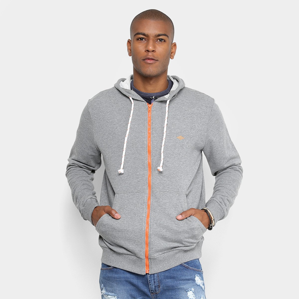Jaqueta Moletom Triton Básico Masculino