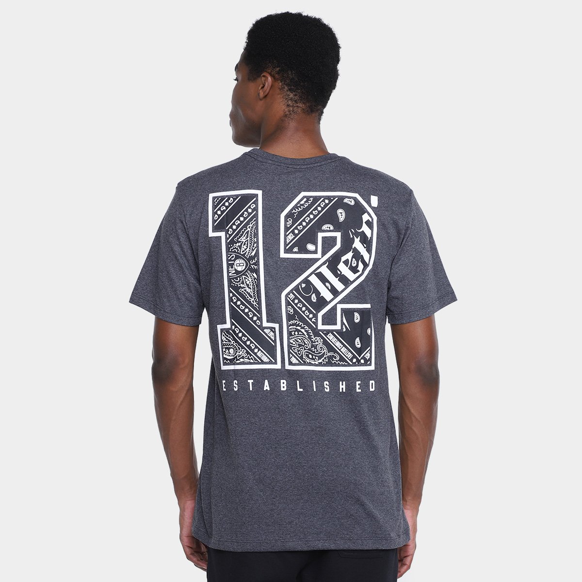 Camiseta NBA Brooklyn Nets Paisley Masculina - Tam: G - 1