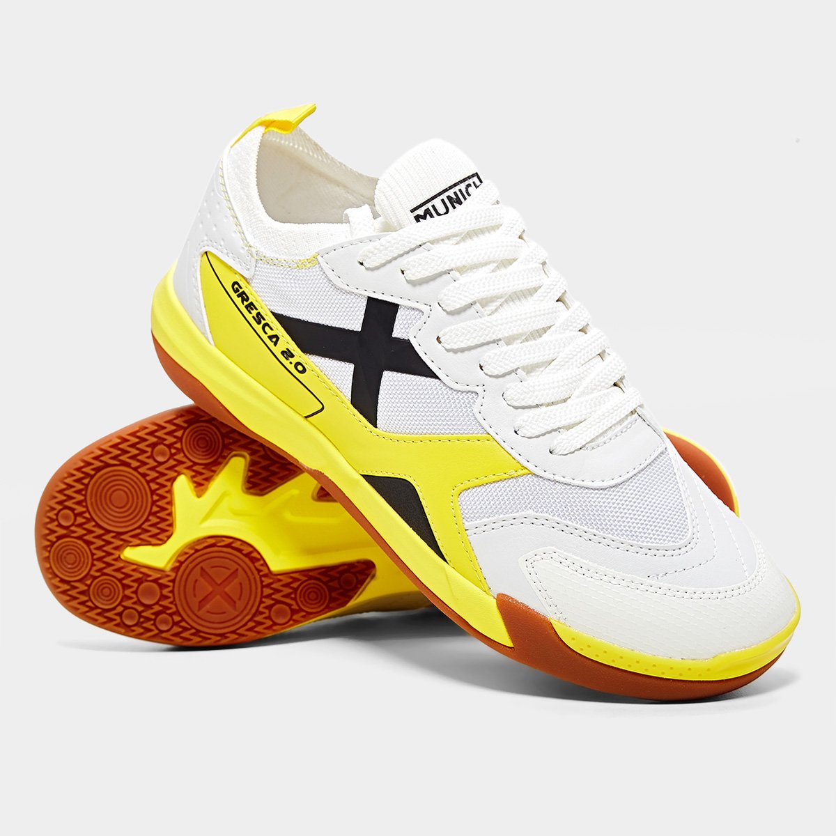 Chuteira Futsal Munich New Gresca 2.0 Unissex - Tam: 41 - 1