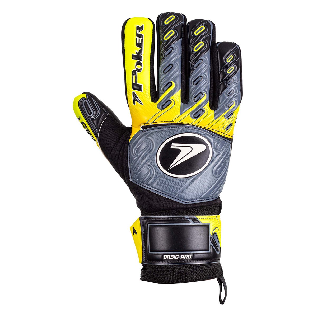 Luva de Goleiro Campo Profissional Poker Basic Pro - Tam: 10 - 1