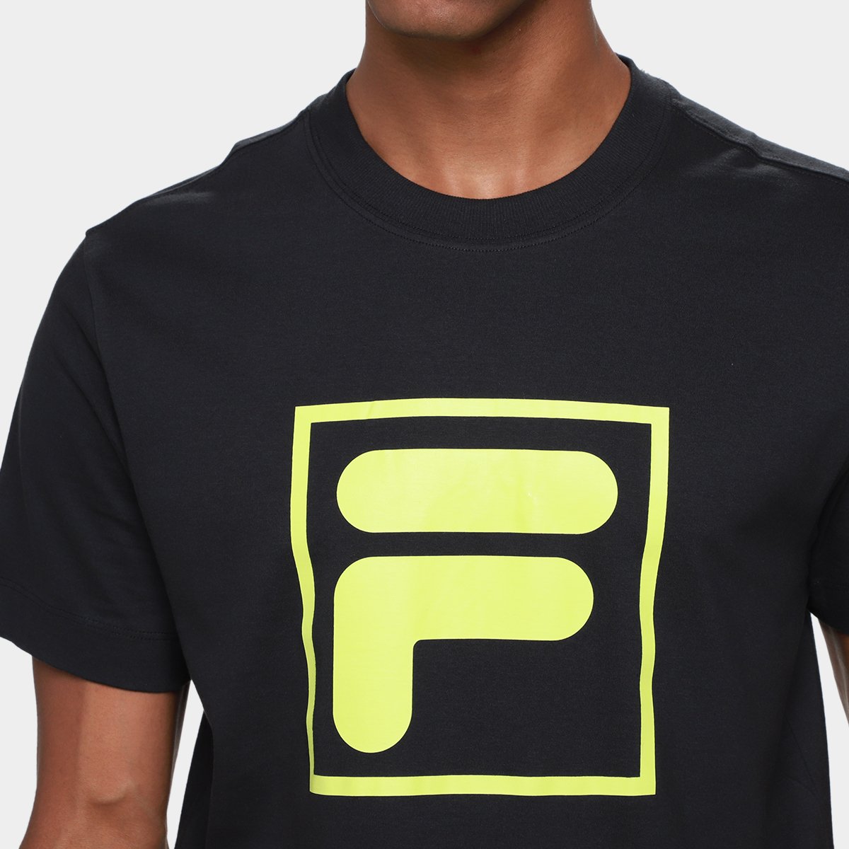 Camiseta Fila Confort F-Box Union Classics Masculina - Tam: M - 2