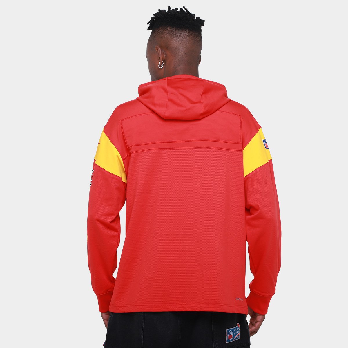Moletom NFL Kansas City Chiefs Nike Jersey Hoodie Masculino - Tam: GG - 1