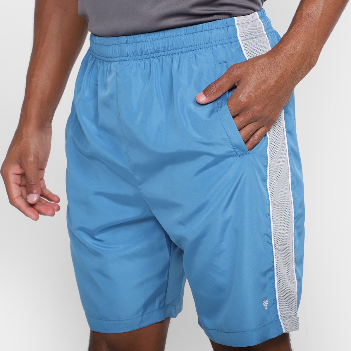Bermuda Gonew 7" Recorte Lateral Masculina - Tam: P - 2