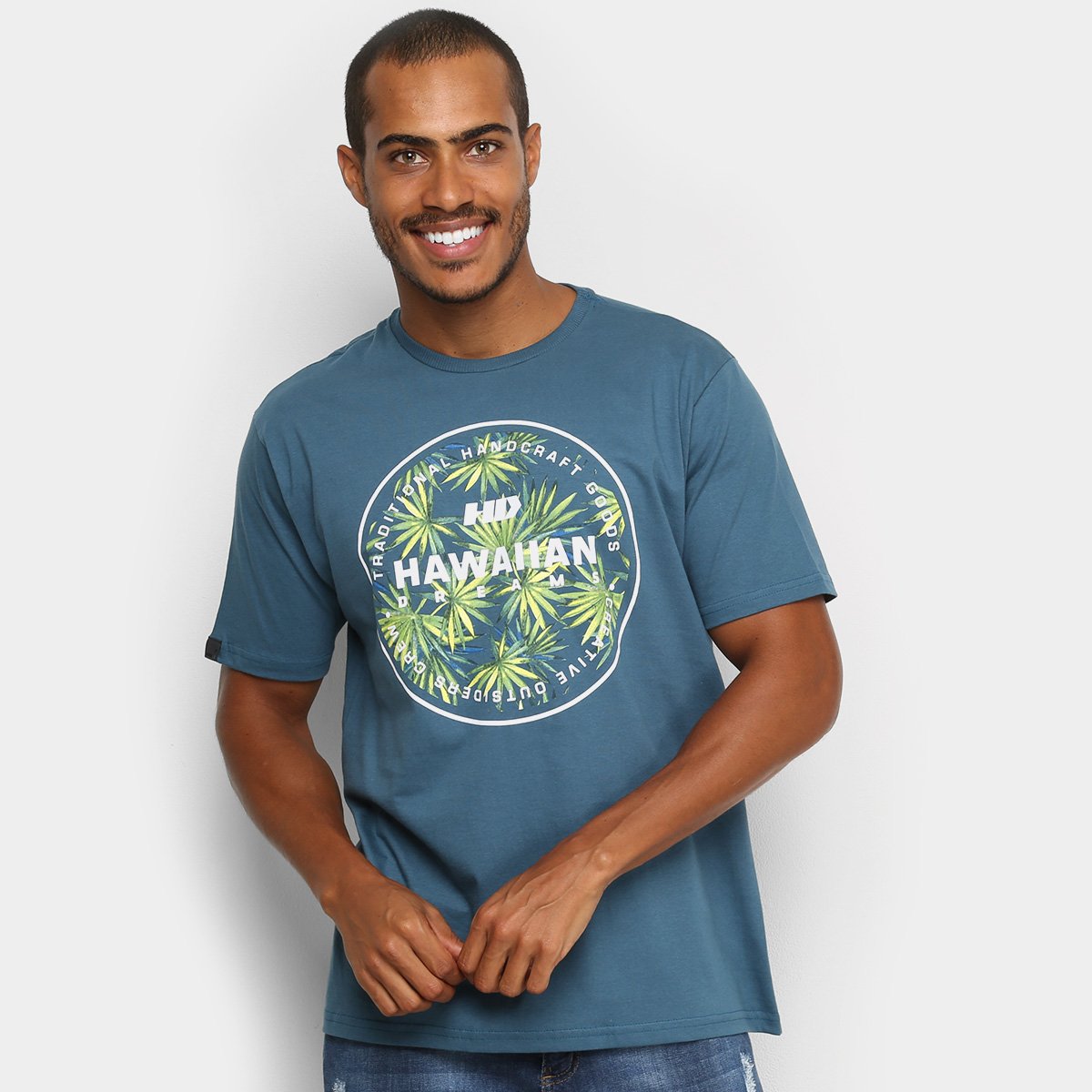 Camiseta HD Spike Flora Masculina