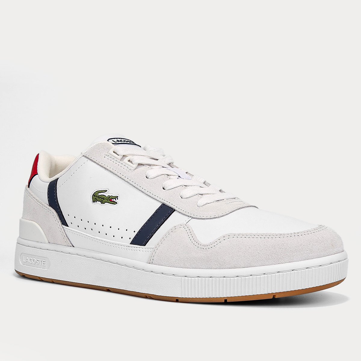 Tênis Lacoste T-Clip Court Sneakers Masculino - Tam: 38 - 1
