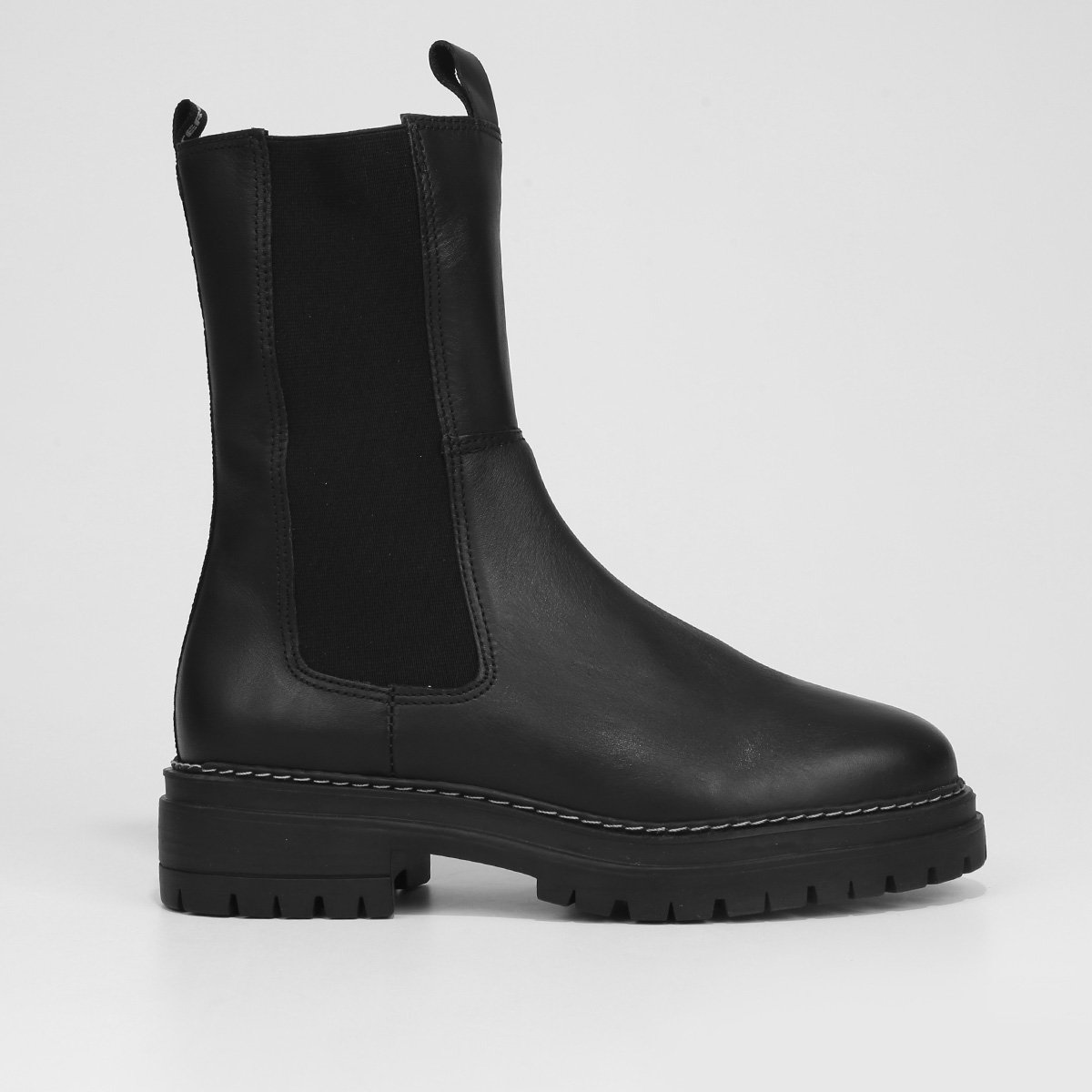 Bota Chelsea Couro Bottero Tratorada Feminina