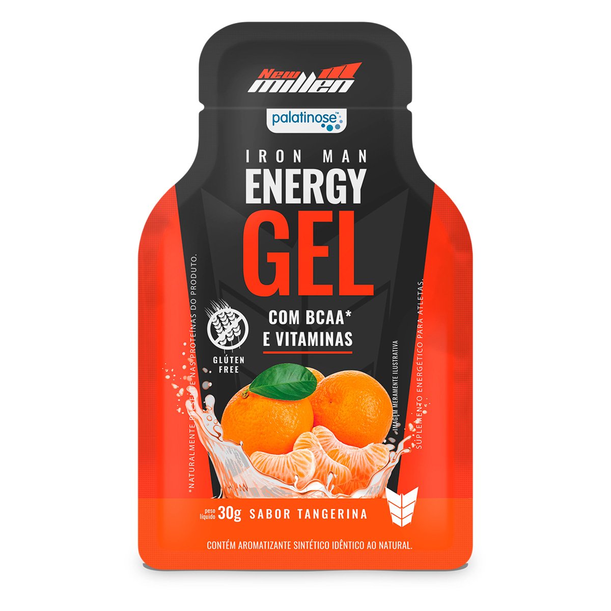 Iron Man Energy Gel New Millen C/ 10 Sachês