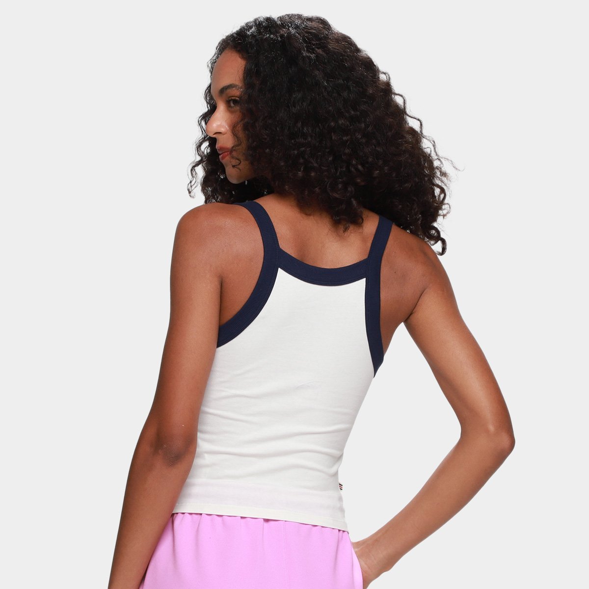 Regata Fila Ribbed Letter Feminina - Tam: P - 1