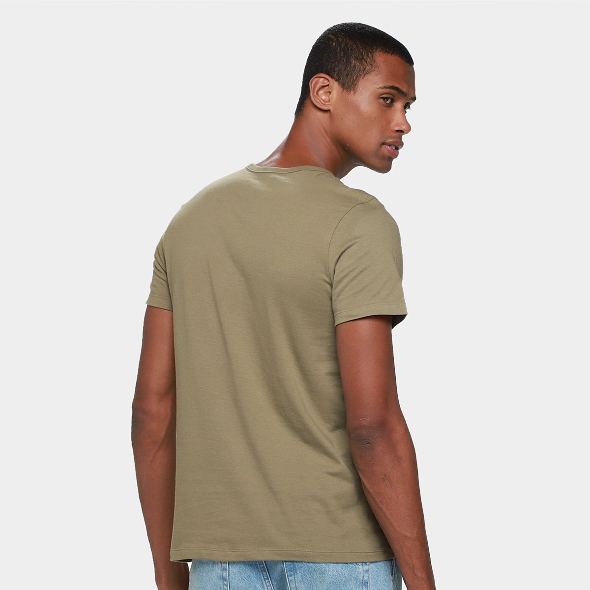 Camiseta Hering Slim Básica Masculina - Tam: EP - 1