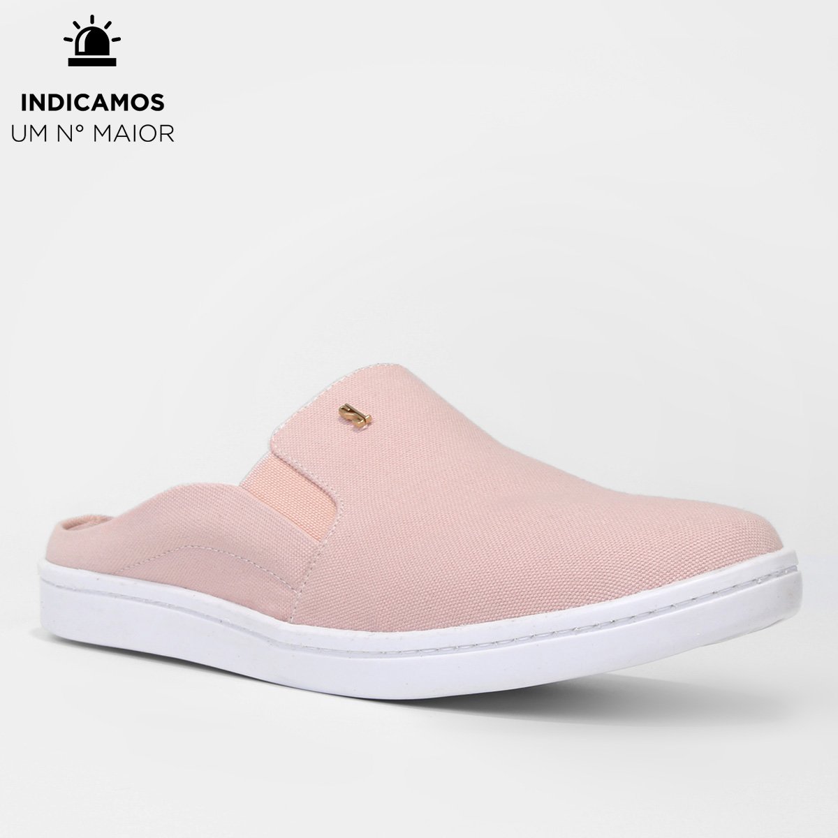 Slip On Mule Santa Lolla Deserto Lona Feminino - Tam: 34 - 1