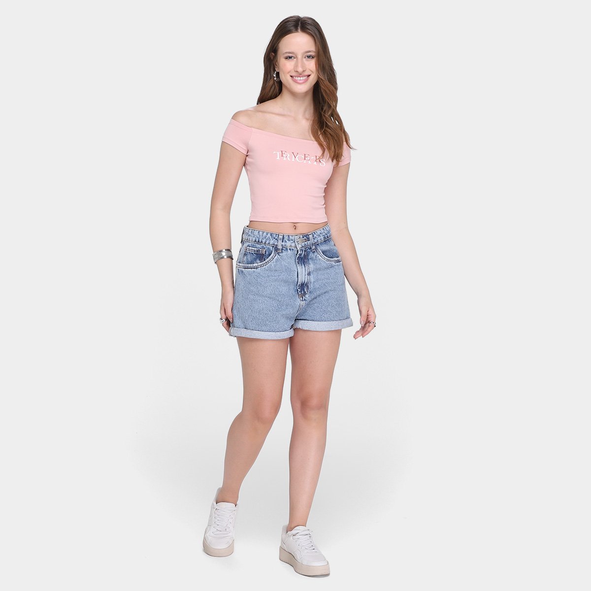 Blusa Cropped Tricats Suplex Ever Feminina - Tam: P - 3
