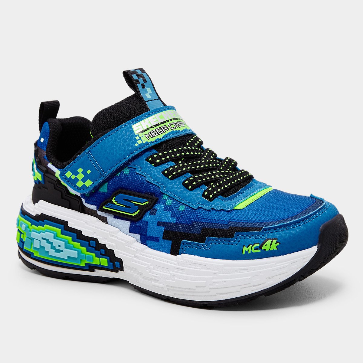Tênis Infantil Skechers Mega-Craft 4K Menino - Tam: 27 - 1