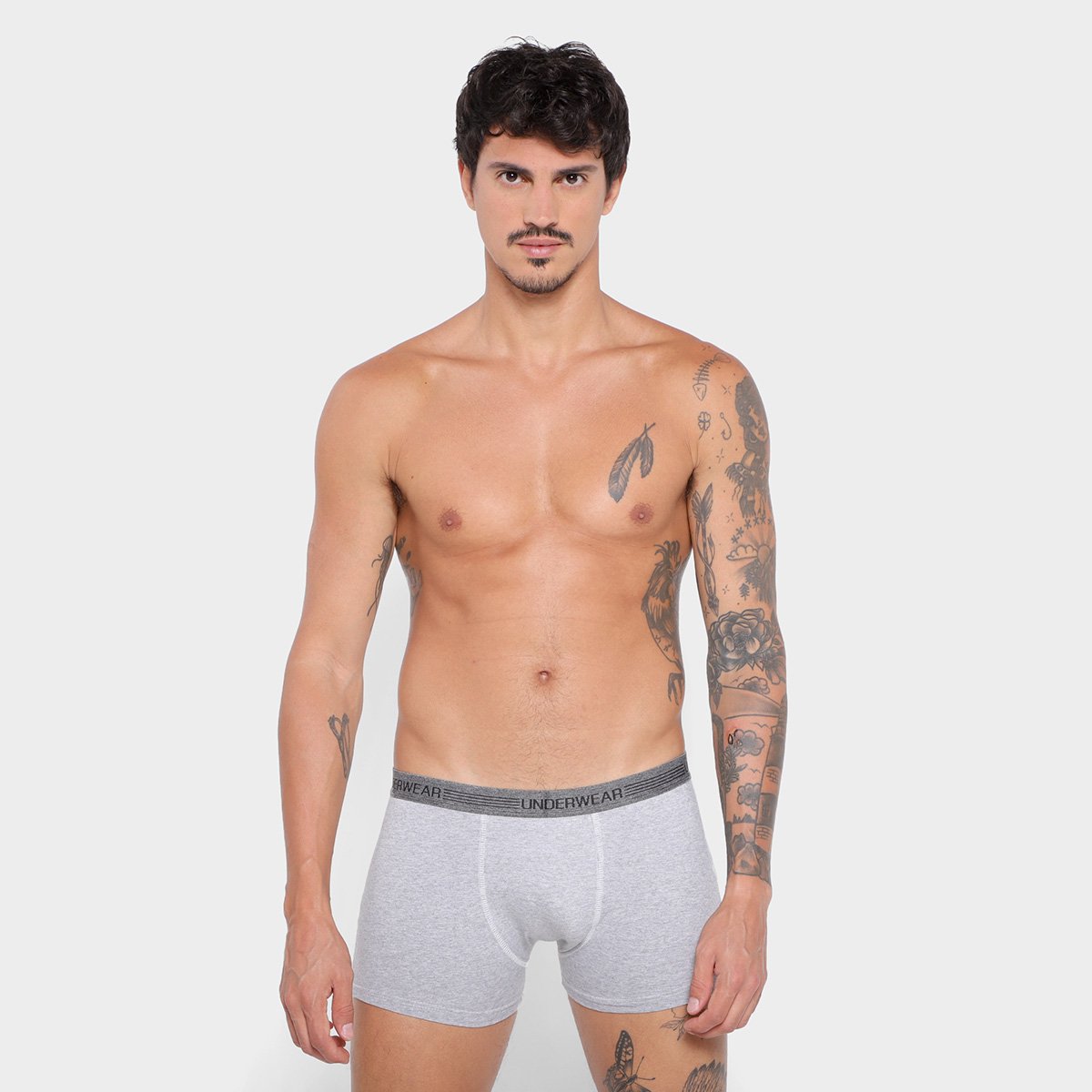 Kit Cueca Boxer Underwear 20 Peças - Tam: P - 3