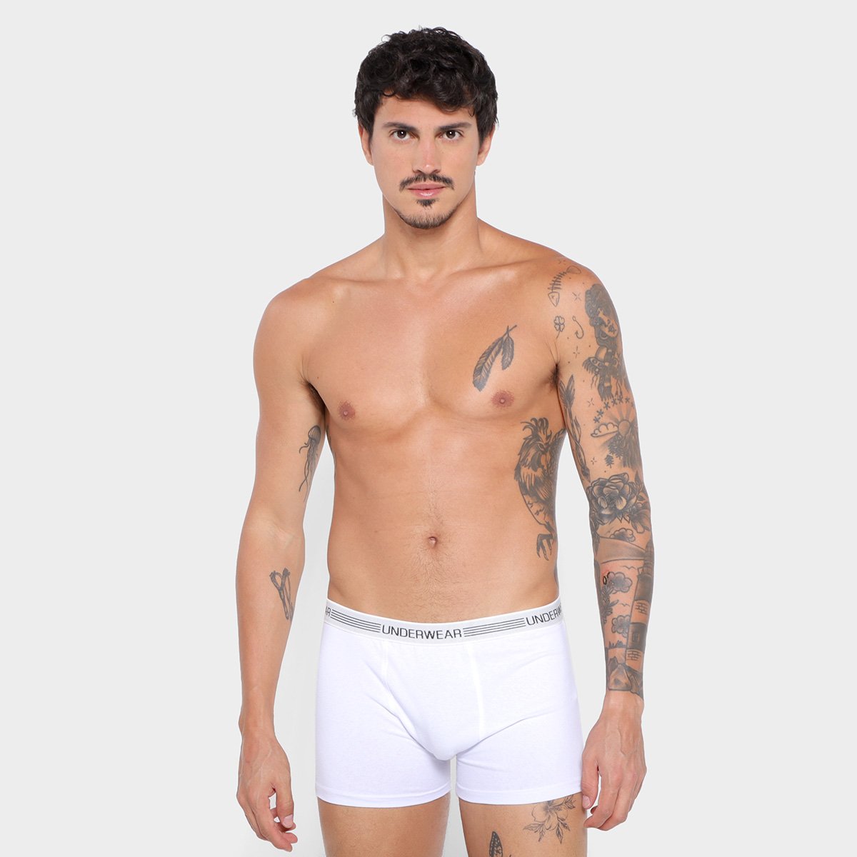Kit Cueca Boxer Underwear 20 Peças - Tam: P - 4