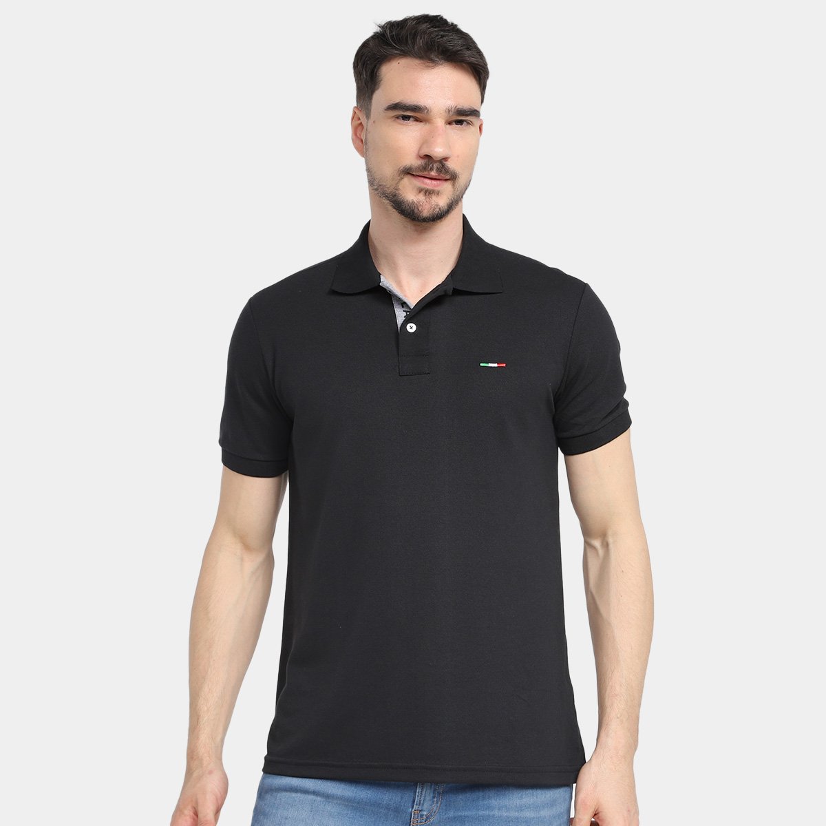 Kit Camisa Polo Industrie Básica Masculina 2 Peças - Tam: P - 3