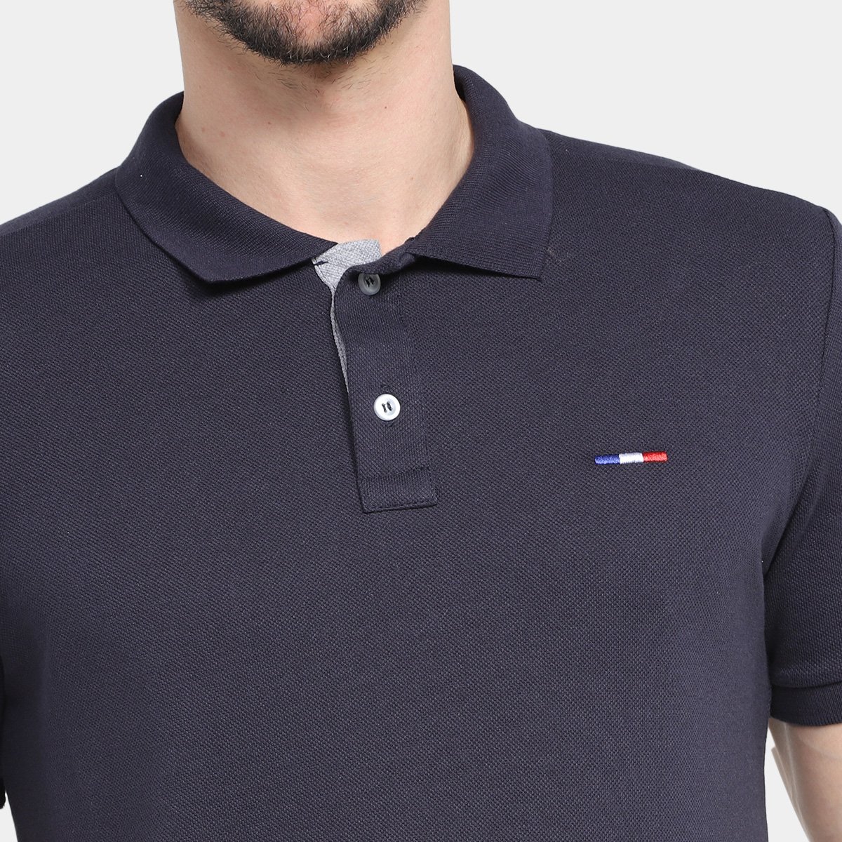 Kit Camisa Polo Industrie Básica Masculina 2 Peças - Tam: P - 4