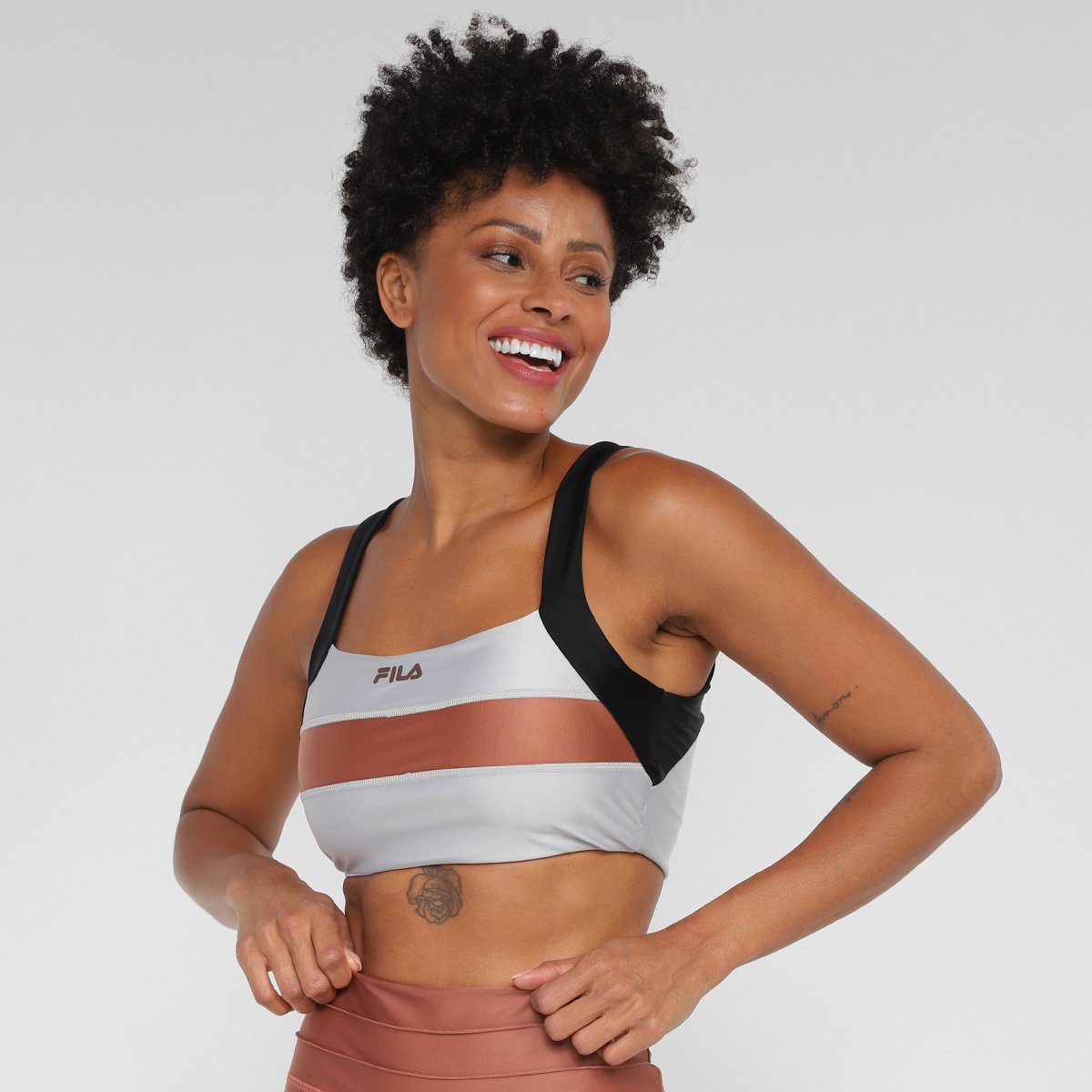 Top Fila Studio Gloss Mix Feminino