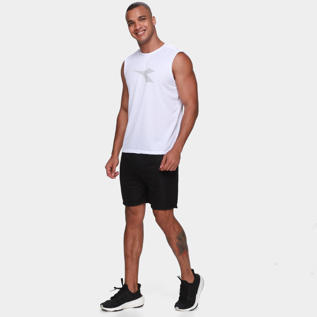 Kit Shorts Diadora Com 2 Peças Masculino - Tam: GG - 5