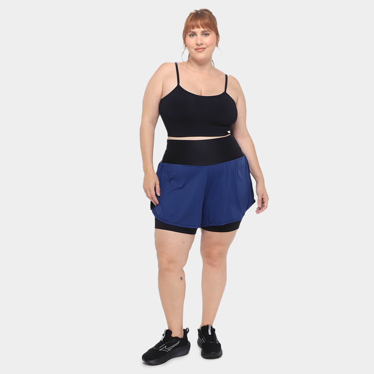 Shorts WonderSize PlusSize Bruna Feminino - Tam: EP - 3