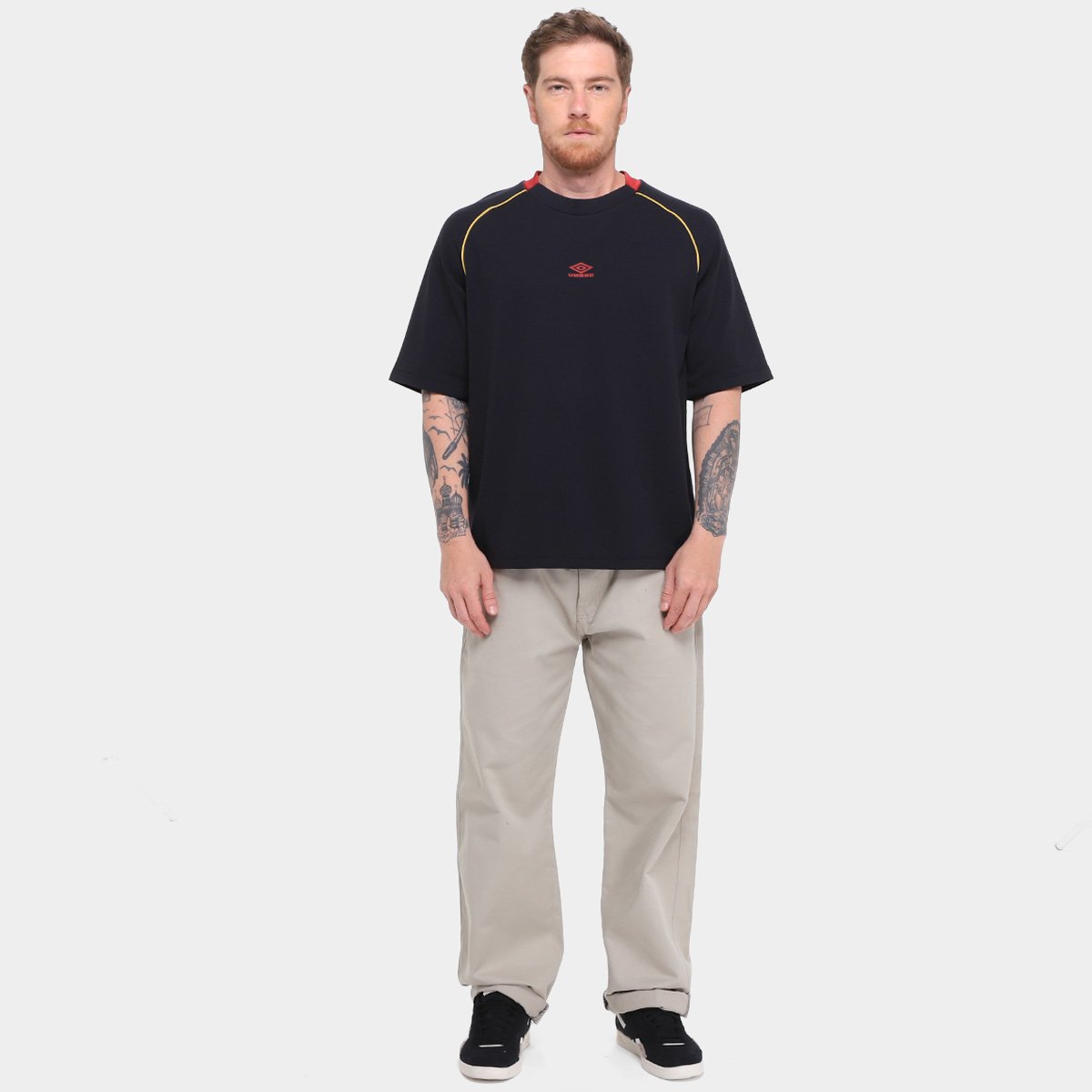 Camiseta Umbro Panelled Mesh Masculino - Tam: M - 3