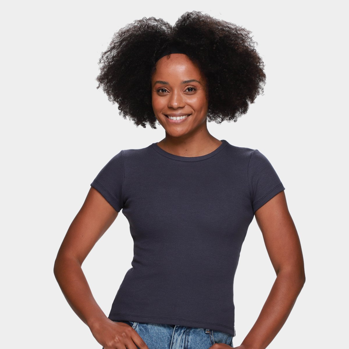 Kit Camiseta Nicoboco Earth Casual Feminina - 3 Peças - Tam: P - 2