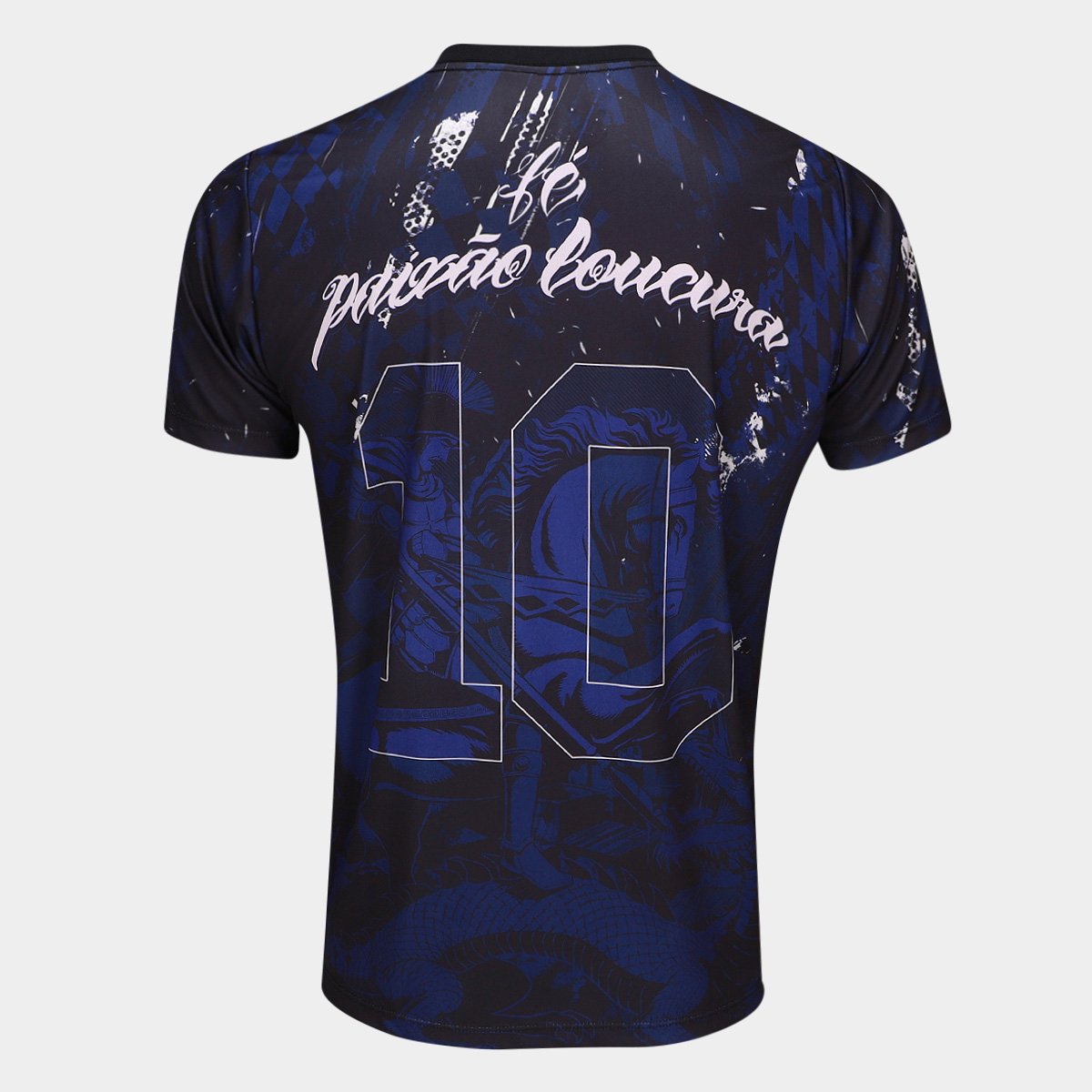 Camiseta Quebrada Corinthians Masculina - Tam: P - 1