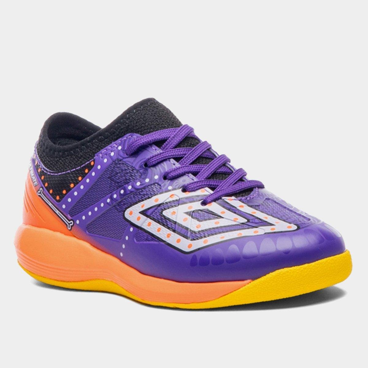 Chuteira Futsal Juvenil Umbro Ultimate Jr Dia De Los Muertos - Tam: 36 - 1
