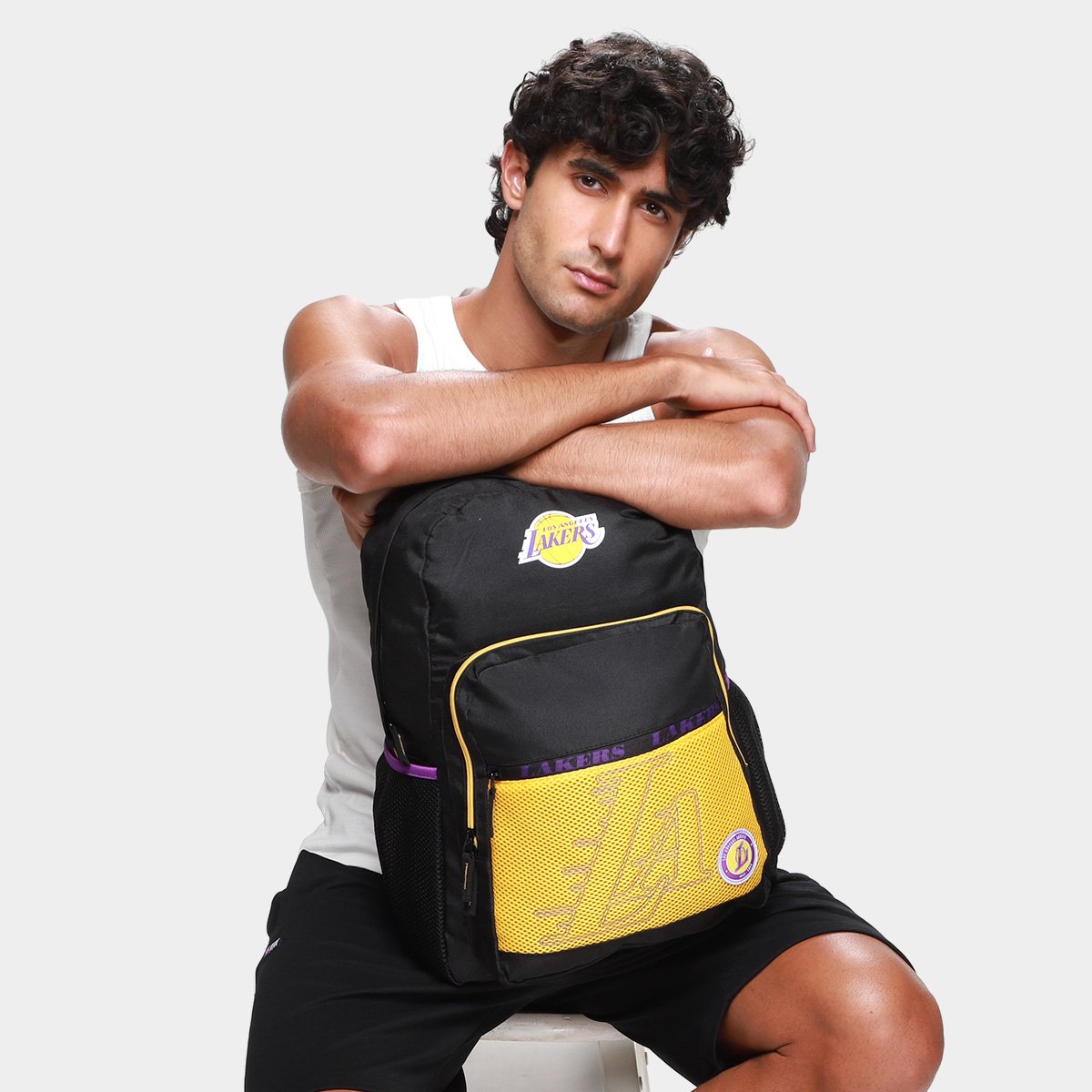 Mochila NBA Los Angeles Lakers Legend Sestini 22 Litros - 1
