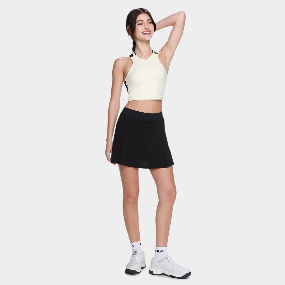 Top Fila Match Ao Feminino - Tam: P - 4