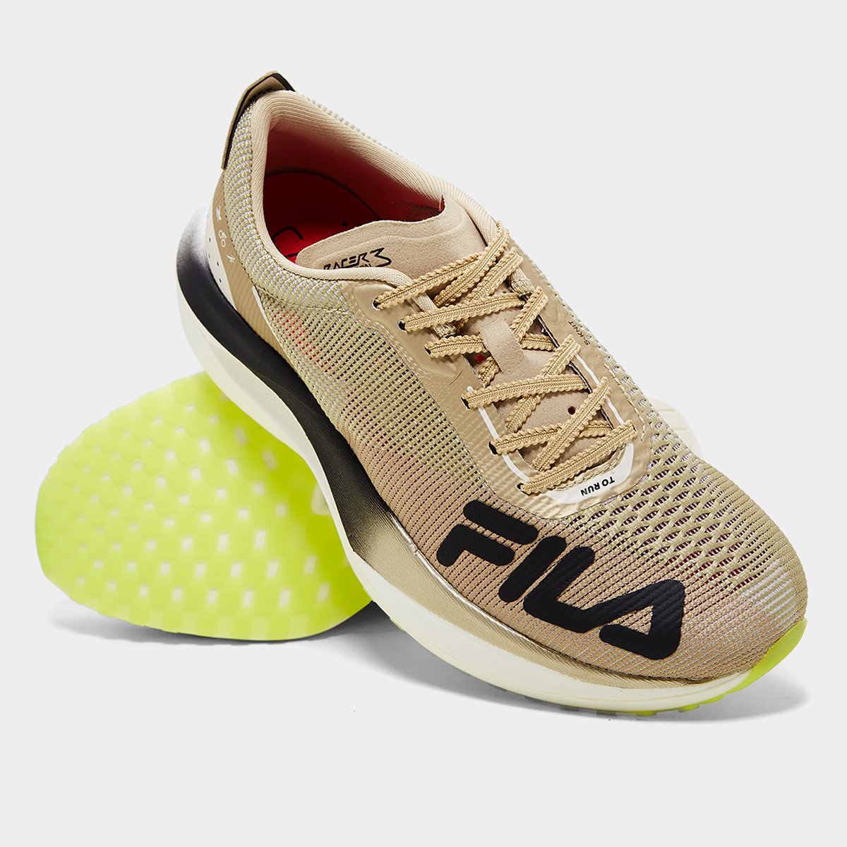 Tênis Fila Racer Carbon 3 Tri Feminino - Tam: 38 - 1
