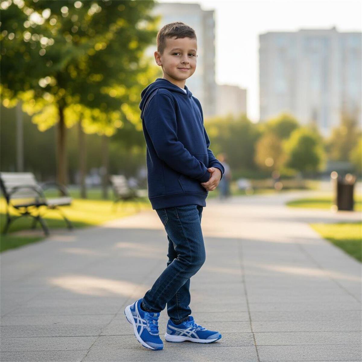 Tênis Infantil Asics Buzz 4 Gs - Tam: 34 - 1