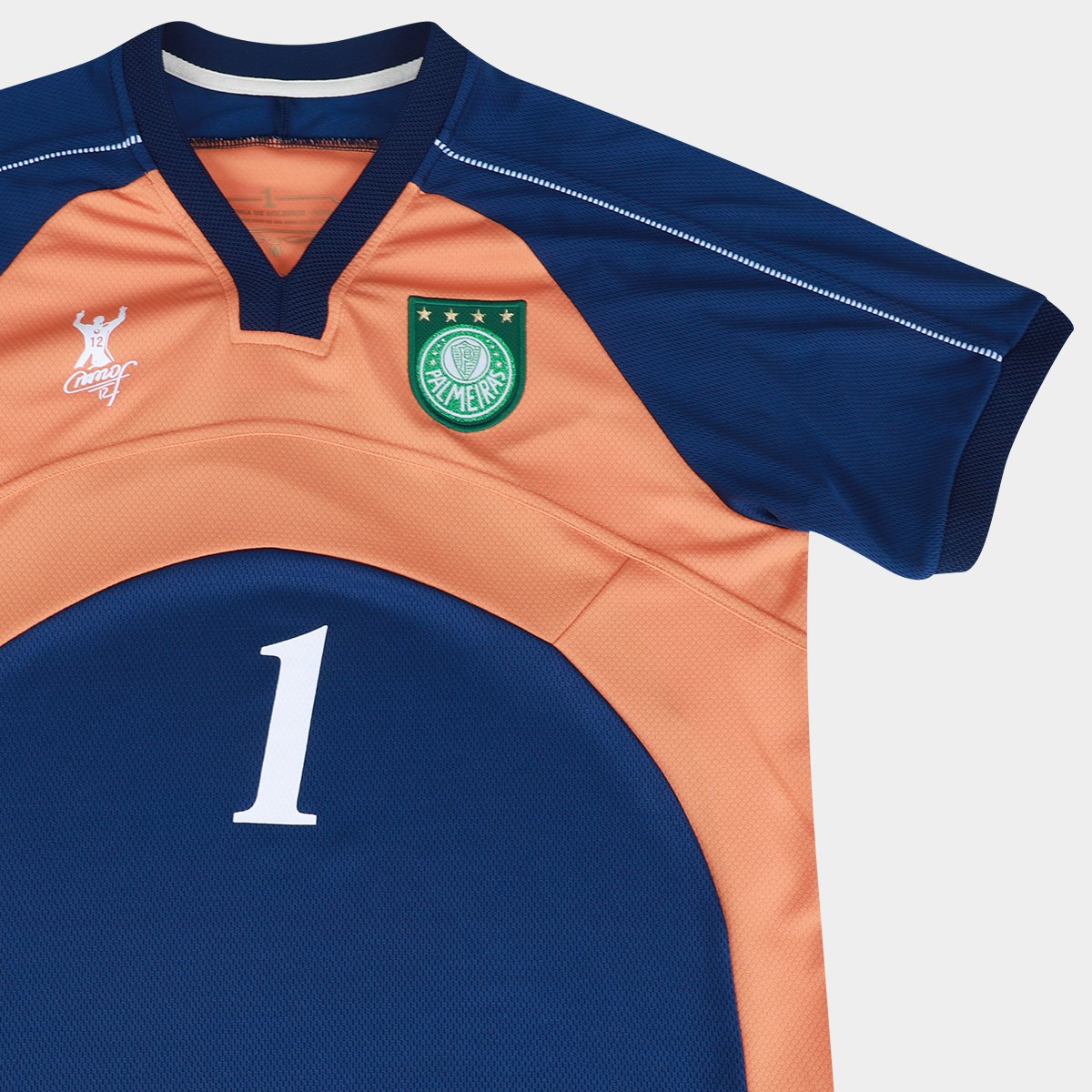 Camisa Palmeiras Goleiro Retrô 2000 Masculina - Tam: P - 5