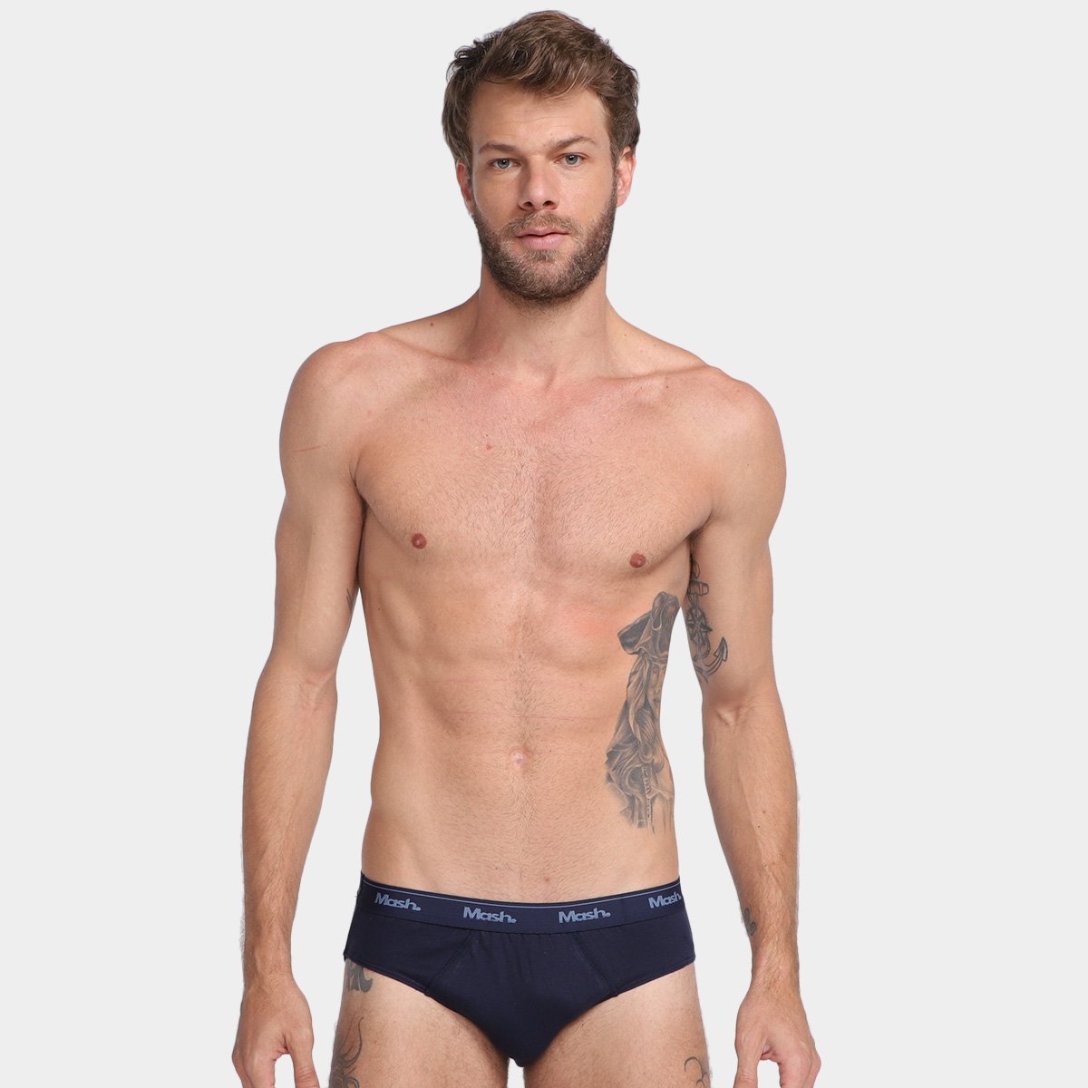 Kit Cueca Slip Mash 10 Peças - Tam: P - 1