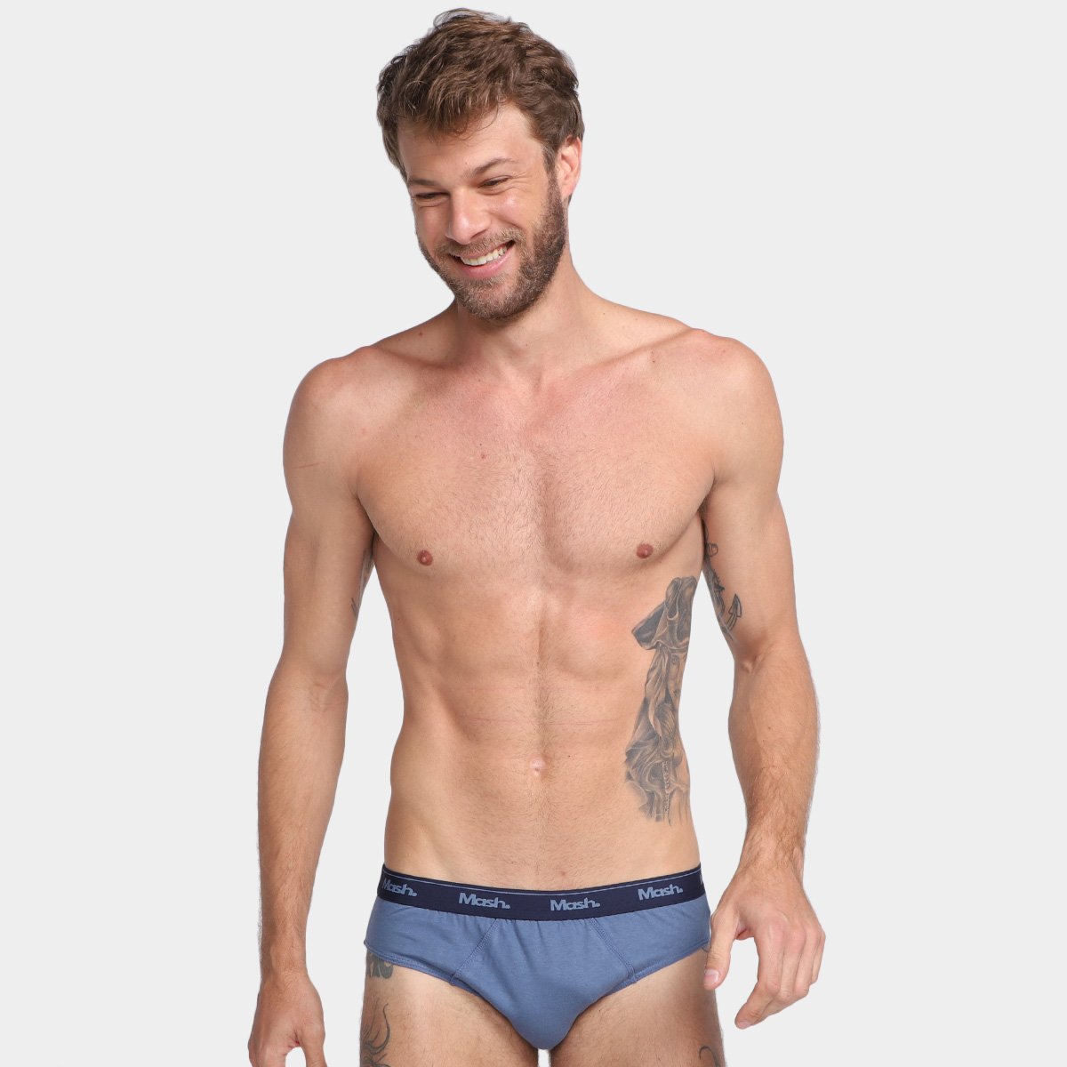 Kit Cueca Slip Mash 10 Peças - Tam: P - 3