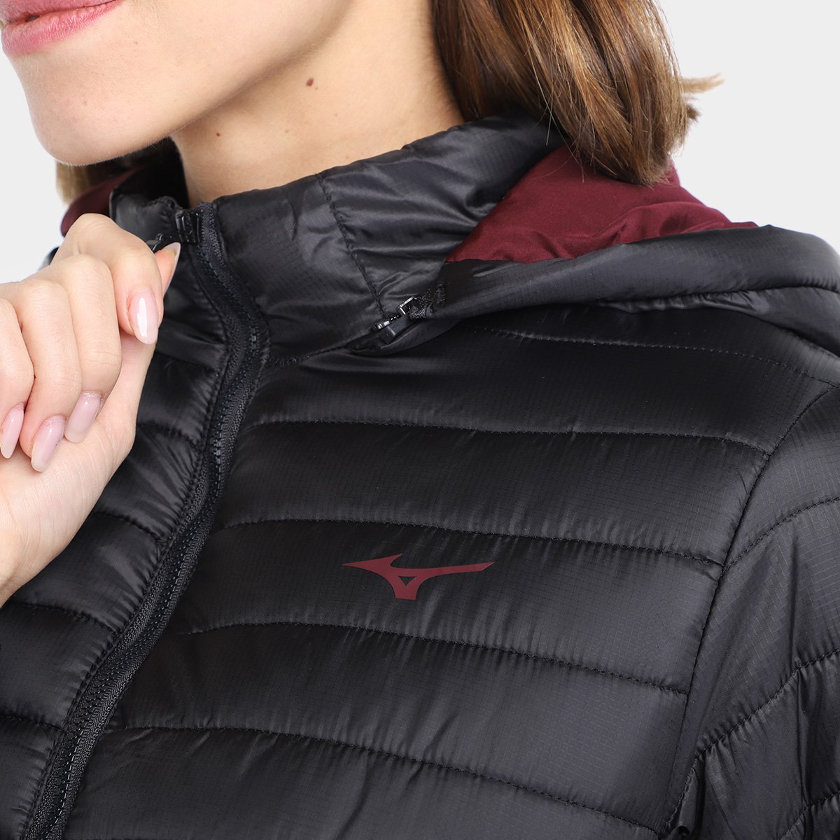 Jaqueta Mizuno Puff Feminina - Tam: P - 3