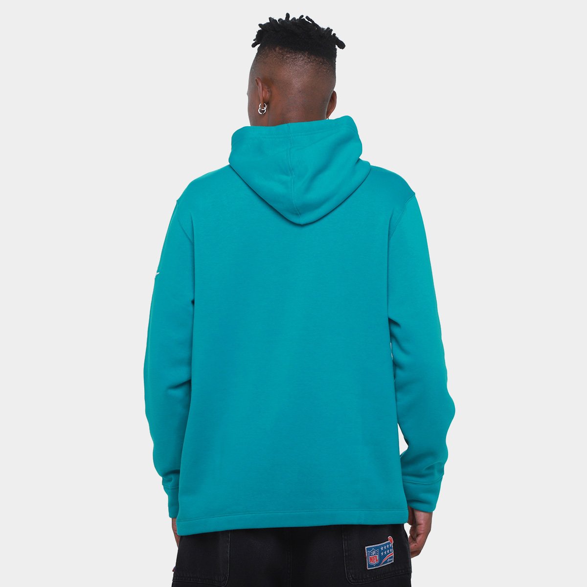 Moletom NFL Miami Dolphins Nike C/ Capuz Masculino - Tam: P - 1