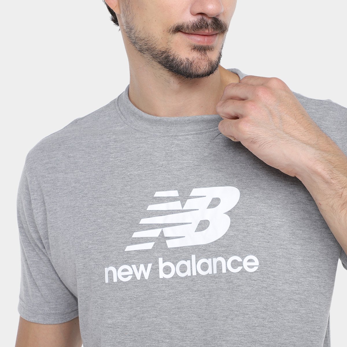 Camiseta New Balance Essentials Masculina - Tam: P - 2