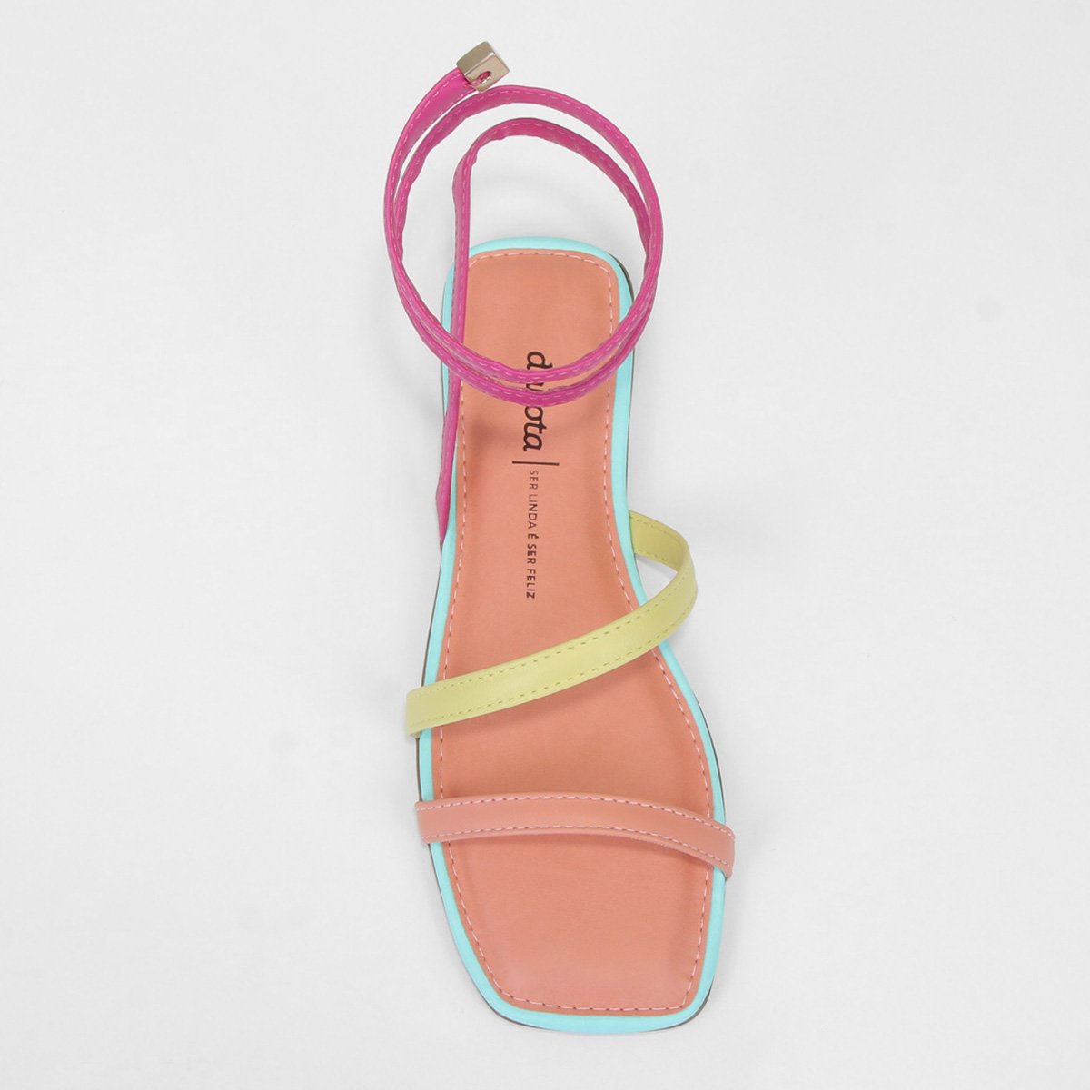 Rasteira Dakota Recorte Lateral Amarração - Tam: 38 - 3